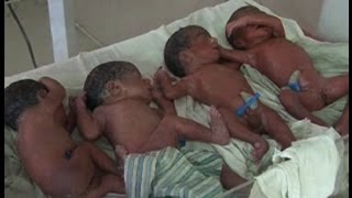 महिला ने दिया 4 बच्चों को जन्म