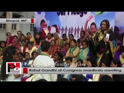 Rahul Gandhi- Every woman should have a participation in a democracy