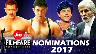 62nd Jio Filmfare Awards 2017 - Full Nominations List - Best Actor, Best Actress...