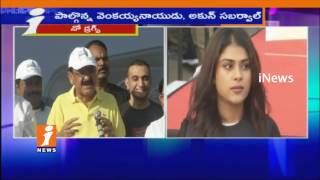 Political And SIT Officers Participates Anti Drug Rally In KBR Park | Hyderabad | iNews