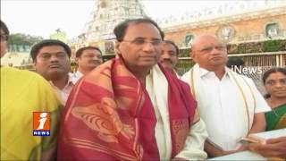 AP Speaker Kodela Siva Prasad Visits Tirumala | Tirupati | iNews