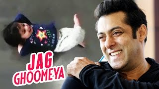 Salman Khan's CUTE Little FAN Does Jag Ghoomeya Song Step