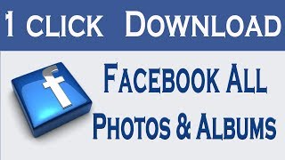 How to download all your Pictures and Albums from Facebook by Buddy Talk