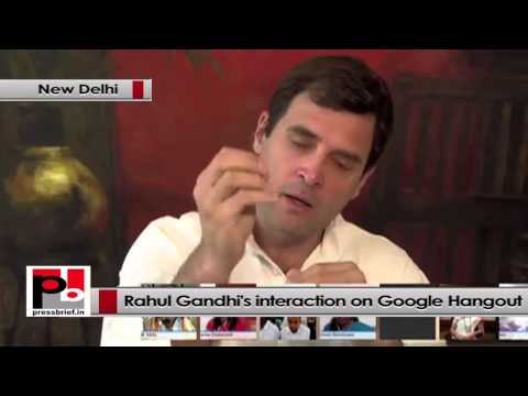 Rahul Gandhi - Idea is the main strength of the Congress party