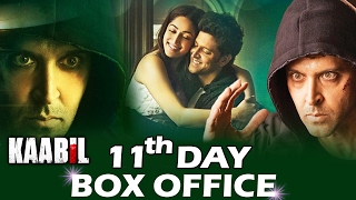 Hrithik's KAABIL - 11th DAY (2nd SAT) BOX OFFICE COLLECTION - HUGE JUMP