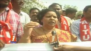 Anantapur Auto Drivers Unions Protest On Central Govt Transport Price Hike | iNews