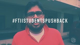 FTII students pushback-  Panigarhi