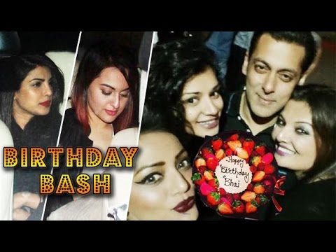 Salman Khan's EXCLUSIVE 'Birthday Bash' | Priyanka Chopra, Sonakshi Sinha| LehrenTV