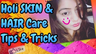 Holi Pre & Post Skin and Hair care at Home | Holi Tips & Tricks on Skin, Makeup & Hair | JSuper Kaur