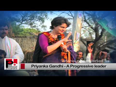 Priyanka Gandhi Vadra- charismatic Congress leader like Indira Gandhi