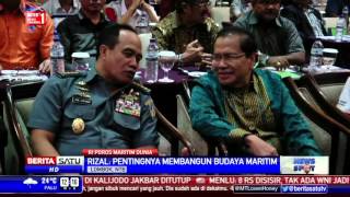 Rizal Ramli: Saatnya Indonesia Kembali Sebagai Negara Maritim