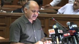 Dy CM Manish Sisodia Discussed on Yamuna Cleanliness