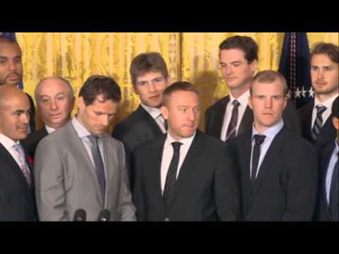 Obama Honors Chicago Blackhawks at White House News Video