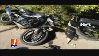 Two Bikes collide Each Other at Kukatpally | One Dead | Hyderabad | inews