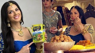 Sunny Leone SHOOTS For Balaji's Dholpur Fresh Desi Ghee