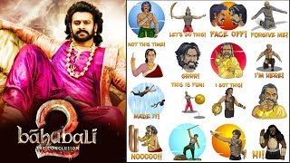 Baahubali 2 Becomes FIRST Indian Film To Have Character STICKERS
