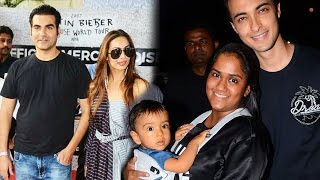 Salman Khan's Family At Justin Bieber Concert In Mumbai