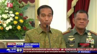 Jumpa Pers Jokowi Terkait Pembebasan 4 WNI di Filipina