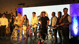 Salman Khan With His Family At Being Human E-Cycle Launch
