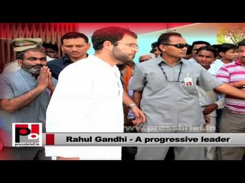 Rahul  Gandhi- A leader who serves with dedication