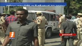 BJYM Activists Protest At Telangana Assembly| Police Arrested | iNews