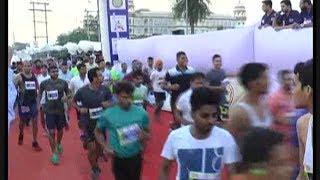 करनाल में मैराथन दौड़ का आयोजन, क्रिकेटर मोहित और यजुवेंद्र चहल ने की शिरकत