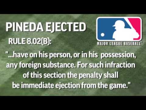 Yankees Pineda Ejected for Pine Tar News Video
