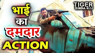 Salman Khan Car Action Stunt Creates HAVOC - Tiger Zinda Hai