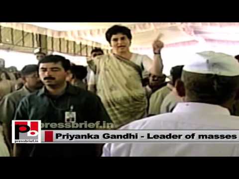 Priyanka Gandhi Vadra- A young and enthusiastic leader of the India