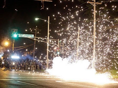Raw: Protesters in Ferguson Run From Tear Gas - News Video