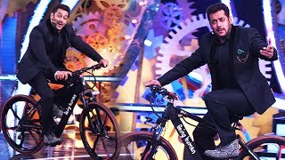 Salman Khan Promotes Being Human Cycle On Bigg Boss 11