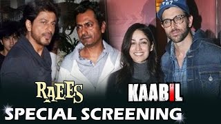 Shahrukh's RAEES & Hrithik's KAABIL SPECIAL SCREENING