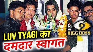 Luv Tyagi's GRAND WELCOME In Delhi After Eviction From Bigg Boss 11