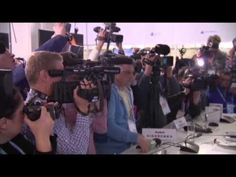 Raw- Olympic Medals Arrive in Sochi News Video