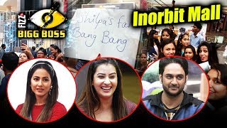 Shilpa, Hina And Vikas MASSIVE FANS At Inorbit Mall To Support | Bigg Boss 11 Mall Task