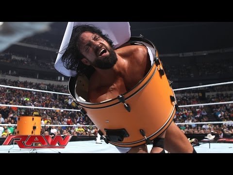 Dolph Ziggler vs. Damien Sandow - Broadway Brawl: Raw, Nov. 18, 2013 - WWE Wrestling Video