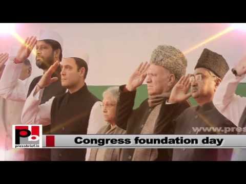 Sonia Gandhi- Congress foundation day