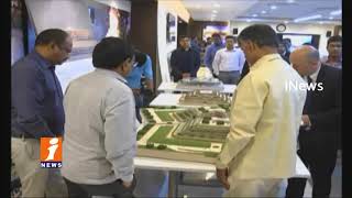 Norman Foster Presents AP Assembly and High Court New Designs Before Chandrababu | INews