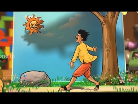 Grandpa Stories - Who Is Stronger - English Moral Story For Kids