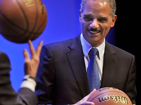 Holder on Obama's Basketball Game News Video