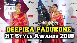 Gorgeous Deepika Padukone At HT Style Awards 2018 Red Carpet