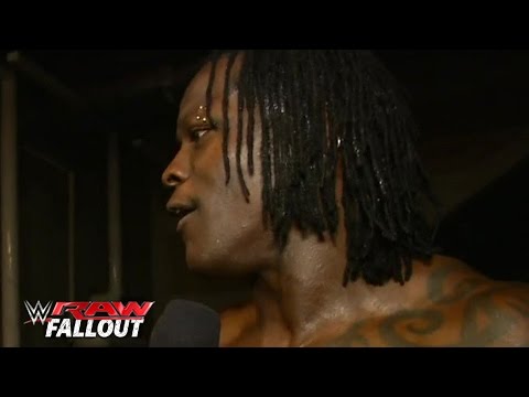 R-Truth is feeling good - Raw Fallout, April 27, 2015 - WWE Wrestling Video