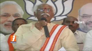 BJP Union Minister Bandaru Dattatreya Visits Nizamabad | iNews