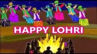 Happy Lohri | Superhit Punjabi Comedy | Animated Video