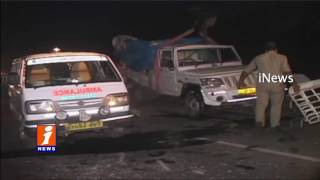 3 Killed In Accident at Morampudi junction | Rajahmundry | iNews