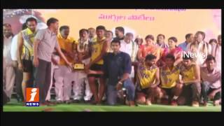 Deputy CM Chinna Rajappa Presented Gifts For Volleyball Winners At Palakollu | iNews