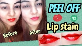 DIY Peel Off Lipstick / Lip Stain | Demo in Live Video | JSuper Kaur
