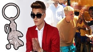 Justin Bieber Took Hanuman Keychain As Gift Leaving India