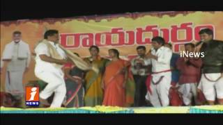 Goreti Venkanna Sings Song At Janapada jatara | Rayadurgam | Anantapur | iNews