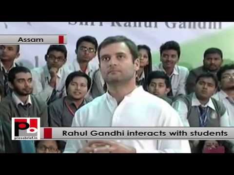 Rahul Gandhi- The education system should be centered around the students